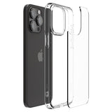 Spigen iPhone 15 Pro Max Skal Ultra Hybrid Crystal Clear