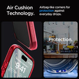 Spigen iPhone 15 Pro Max Skal Ultra Hybrid Deep Red