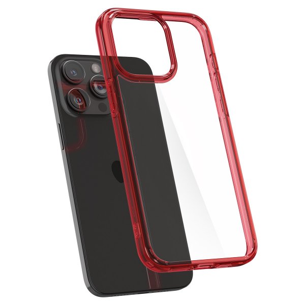 Spigen iPhone 15 Pro Max Skal Ultra Hybrid Deep Red