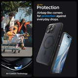 Spigen iPhone 15 Pro Max Skal Ultra Hybrid MagFit Frost Black