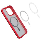 Spigen iPhone 15 Pro Max Skal Ultra Hybrid MagFit Frost Deep Red