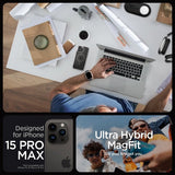 Spigen iPhone 15 Pro Max Skal Ultra Hybrid MagFit Graphite
