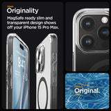 Spigen iPhone 15 Pro Max Skal Ultra Hybrid MagFit Graphite