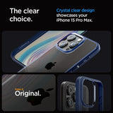 Spigen iPhone 15 Pro Max Skal Ultra Hybrid Navy Blue
