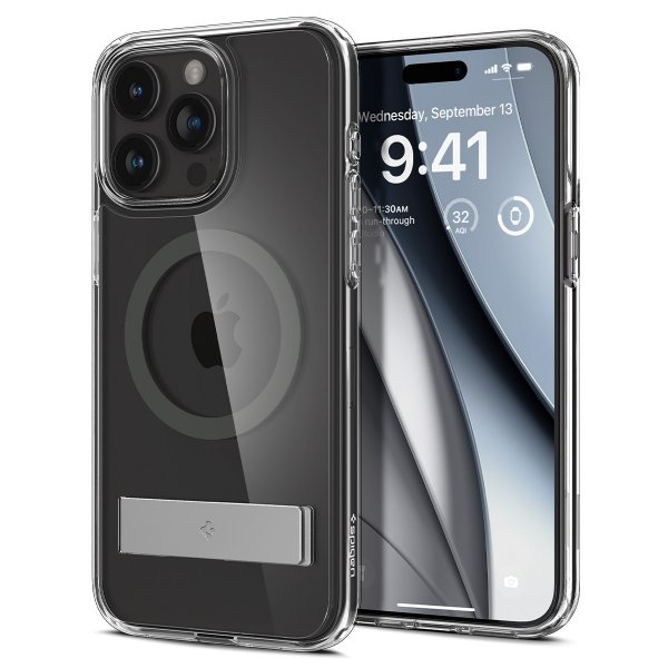 Spigen iPhone 15 Pro Max Skal Ultra Hybrid S MagFit Graphite
