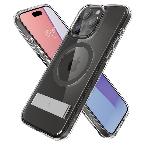 Spigen iPhone 15 Pro Max Skal Ultra Hybrid S MagFit Graphite