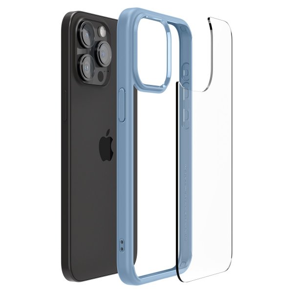 Spigen iPhone 15 Pro Max Skal Ultra Hybrid Sierra Blue