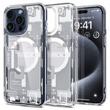 Spigen iPhone 15 Pro Max Skal Ultra Hybrid Zero One MagFit Vit