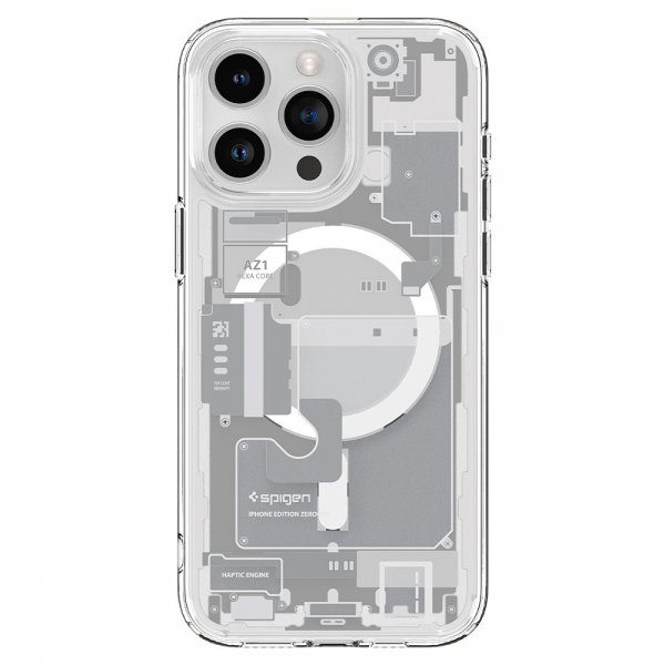 Spigen iPhone 15 Pro Max Skal Ultra Hybrid Zero One MagFit Vit