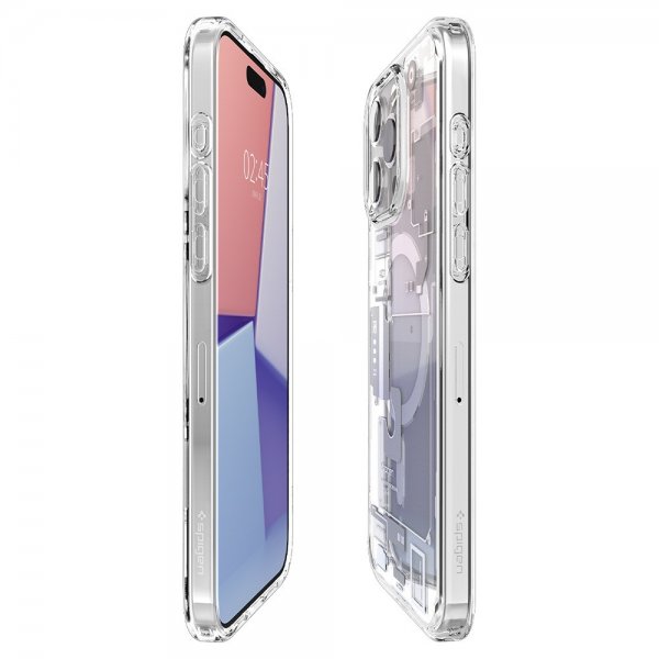 Spigen iPhone 15 Pro Max Skal Ultra Hybrid Zero One MagFit Vit