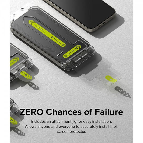 Ringke iPhone 15 Pro Max Skärmskydd Easy Slide 2-pack