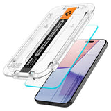 Spigen iPhone 15 Pro Max Skärmskydd GLAS.tR EZ Fit 2-pack