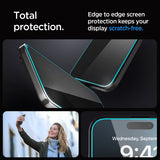 Spigen iPhone 15 Pro Max Skärmskydd GLAS.tR EZ Fit Privacy 2-pack