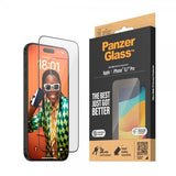 PanzerGlass iPhone 15 Pro Max Skärmskydd Ultra-Wide Fit EasyAligner