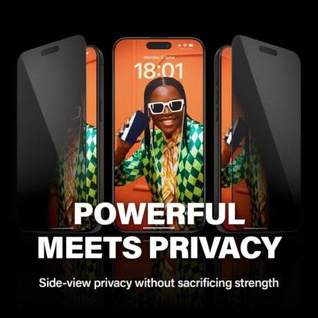 PanzerGlass iPhone 15 Pro Max Skärmskydd Ultra-Wide Fit Privacy EasyAligner