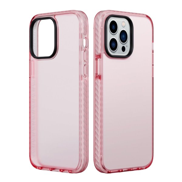 iPhone 15 Pro Max Skal Stöttålig TPU Rosa