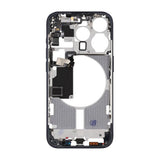 iPhone 15 Pro Mittenram med smådelar OEM - Titanblå