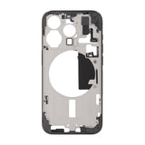 iPhone 15 Pro Mittenram med smådelar OEM - Titansvart