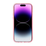 iPhone 15 Pro Skal Glitter MagSafe Rosa