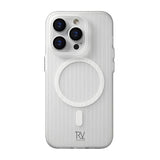 Rvelon iPhone 15 Pro Skal Korrugerad MagSafe Vit