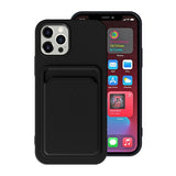 iPhone 15 Pro Skal Korthållare Svart