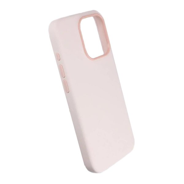 Rvelon iPhone 15 Pro Skal Silikon Rosa