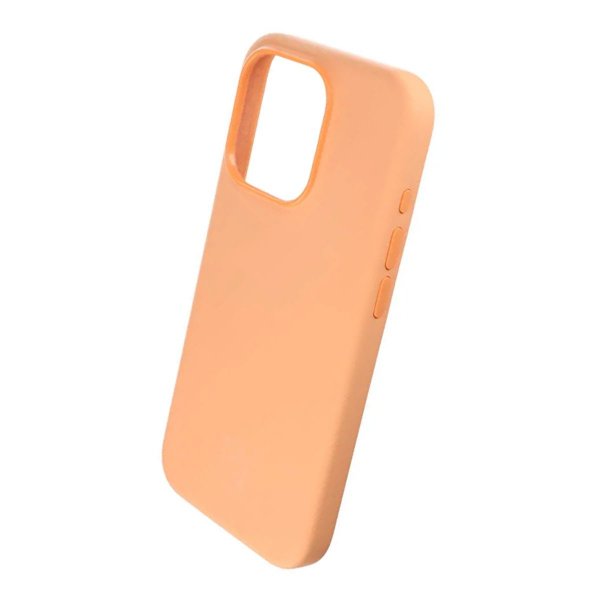 Rvelon iPhone 15 Pro Skal Silikon MagSafe Gul