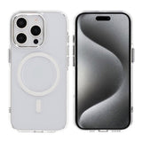 Rvelon iPhone 15 Pro Skal TPU MagSafe Transparent
