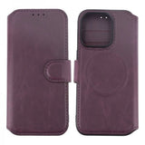 Rvelon iPhone 15 Pro Fodral 4 Kortfack MagSafe Lila