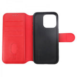 Rvelon iPhone 15 Pro Fodral 4 Kortfack MagSafe Röd
