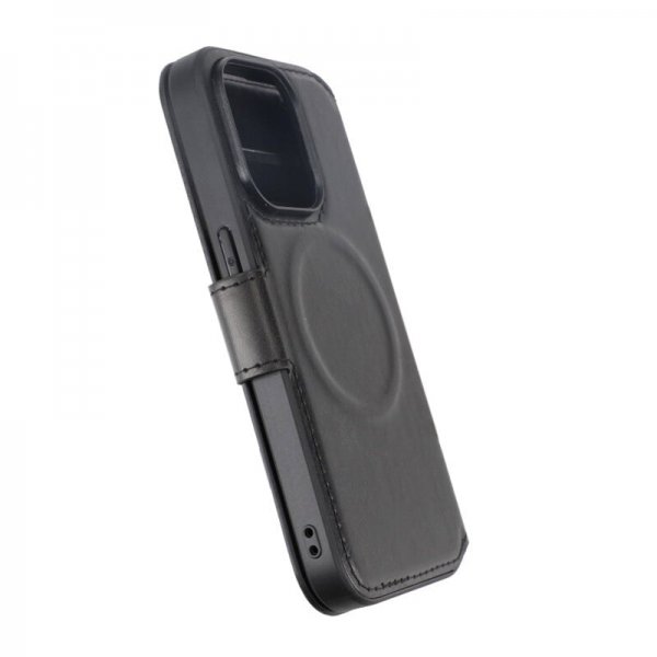 Rvelon iPhone 15 Pro Fodral 4 Kortfack MagSafe Svart