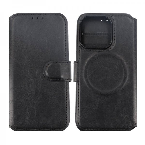 Rvelon iPhone 15 Pro Fodral 4 Kortfack MagSafe Svart