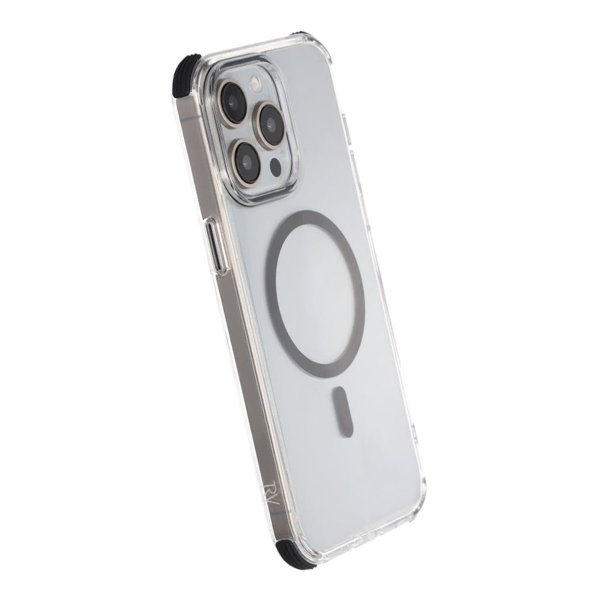 Rvelon iPhone 15 Pro Skal Förstärkta Hörn Svart