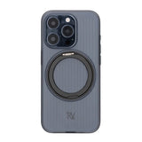 Rvelon iPhone 15 Pro Skal Roterbart MagSafe Stativ Svart