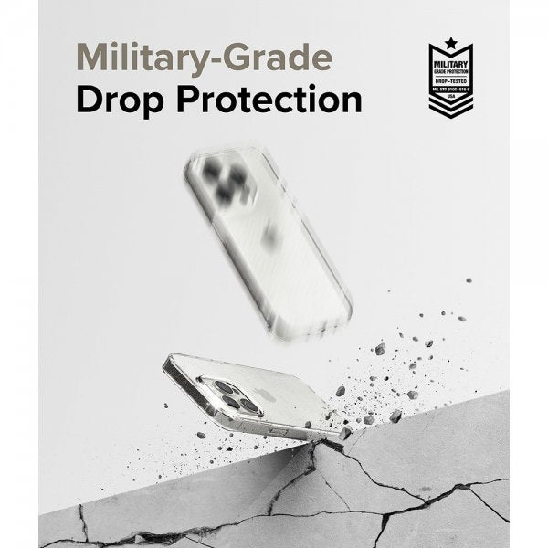 Ringke iPhone 15 Pro Skal Air Glitter Clear