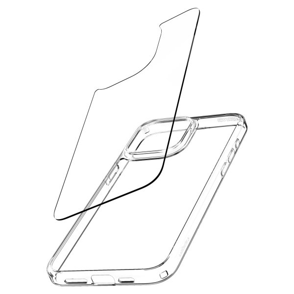Spigen iPhone 15 Pro Skal Air Skin Hybrid Crystal Clear