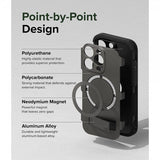 Ringke iPhone 15 Pro Skal Alles MagSafe Gun Metal