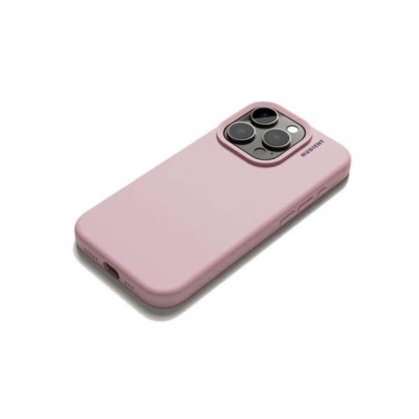 Nudient iPhone 15 Pro Skal Base Case Baby Pink
