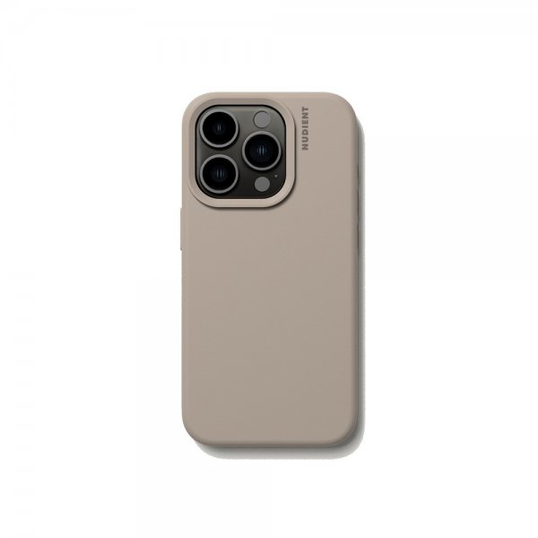 Nudient iPhone 15 Pro Skal Base Case Stone Beige