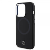 Mercedes Benz iPhone 15 Pro Skal Bicolor MagSafe Svart