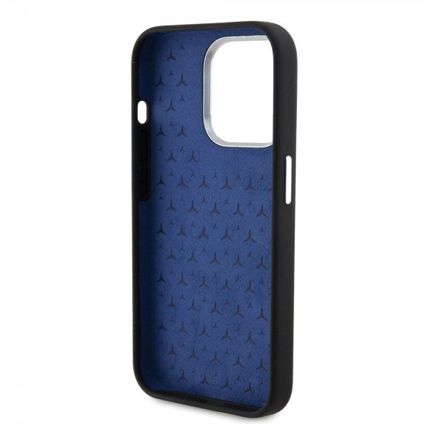 Mercedes Benz iPhone 15 Pro Skal Bicolor MagSafe Svart