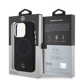Mercedes Benz iPhone 15 Pro Skal Bicolor MagSafe Svart