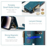 CaseMe iPhone 15 Pro Skal C20 Series Petrol