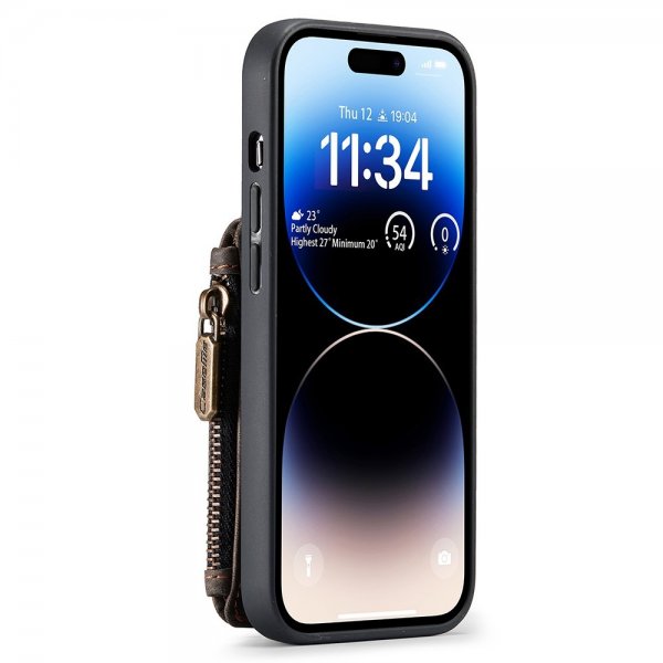 CaseMe iPhone 15 Pro Skal C20 Series Kaffe