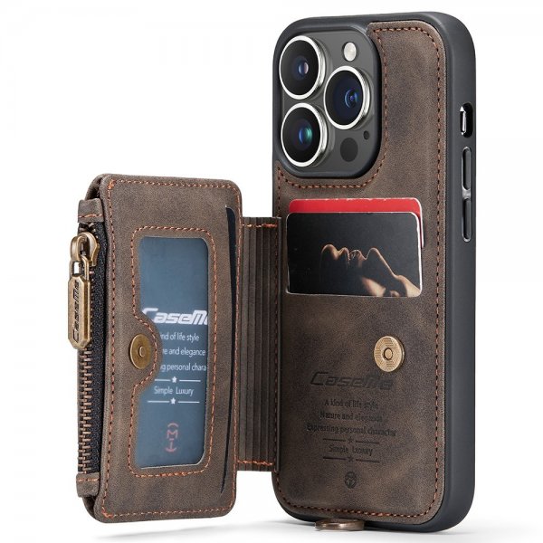 CaseMe iPhone 15 Pro Skal C20 Series Kaffe