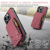 CaseMe iPhone 15 Pro Skal C20 Series Röd