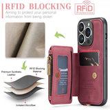 CaseMe iPhone 15 Pro Skal C20 Series Röd