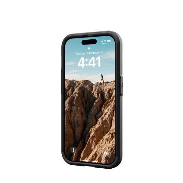 Urban Armor Gear (UAG) iPhone 15 Pro Skal Civilian MagSafe Bordeaux