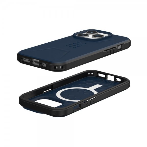 Urban Armor Gear (UAG) iPhone 15 Pro Skal Civilian MagSafe Mallard