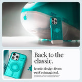 Spigen iPhone 15 Pro Skal Classic C1 MagFit Bondi Blue